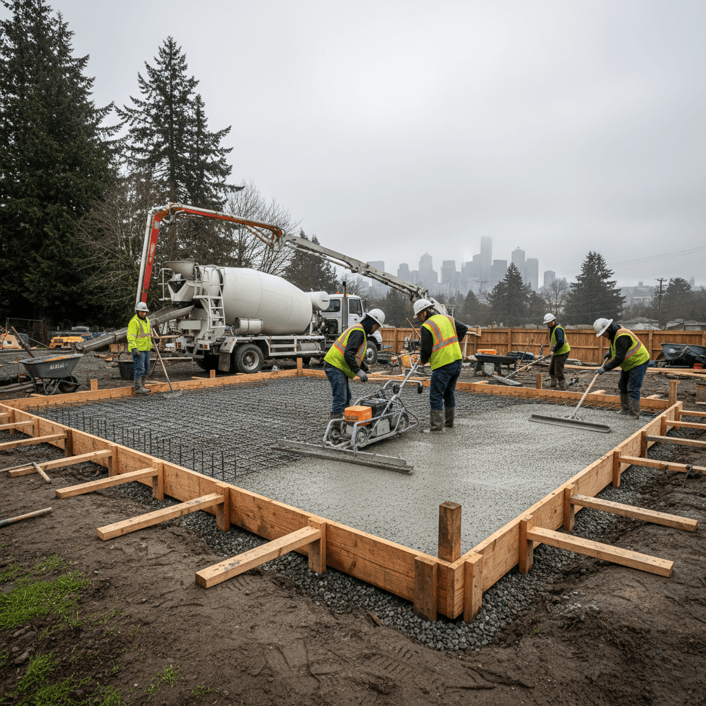 concrete slab seattle