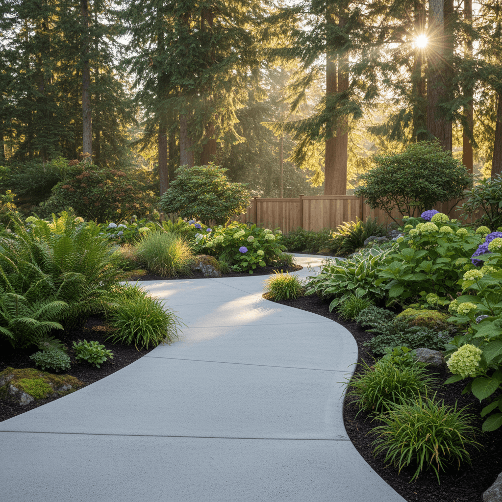 concrete walkway seattle