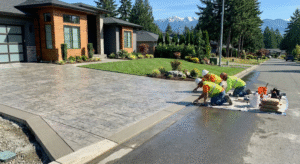concrete driveway seattle