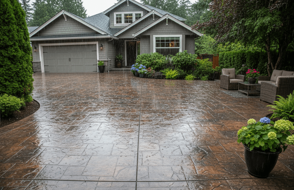 stamped concrete seattle